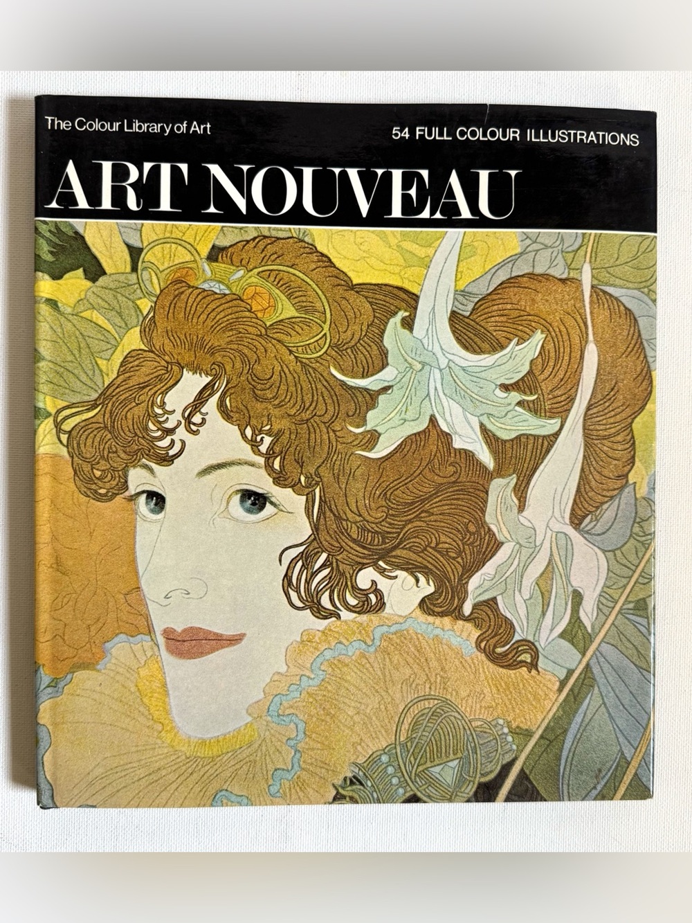 Art Nouveau Colour Library Art Martin Battersby 1969 Hardcover Illustrated Book